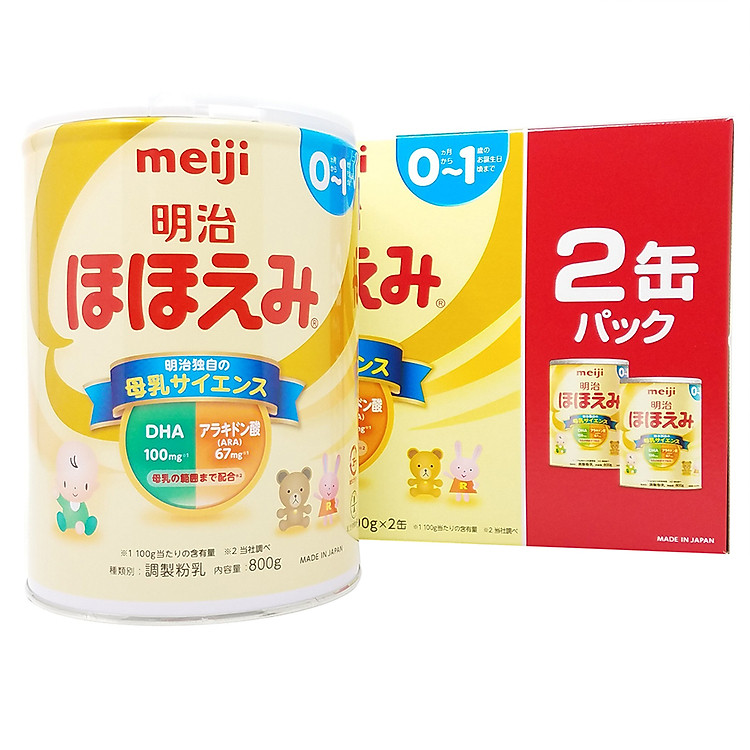 Tham Khảo tại ConCung: Nơi Sữa Bột Meiji Hohoemi Số 0 (800g) , nhận ngay nhiều Ưu đãi