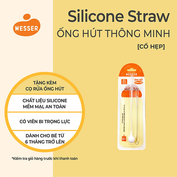 Mua Ống hút thông minh Wesser - Cổ hẹp Tiết kiệm - Hình ảnh 4