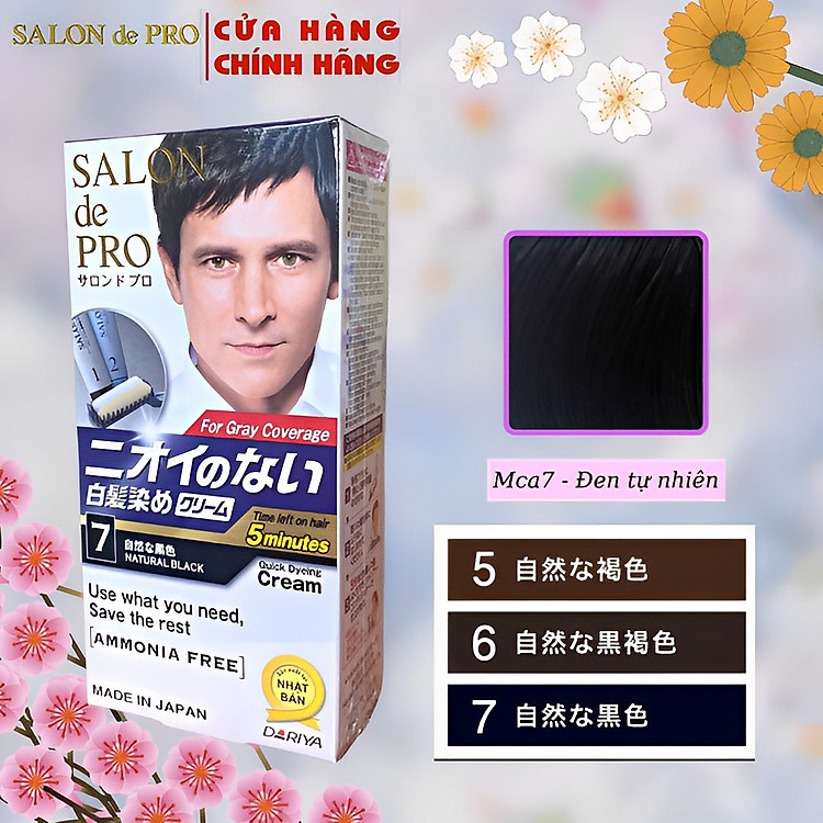 Kem nhuộm tóc Salon de Pro MCa7