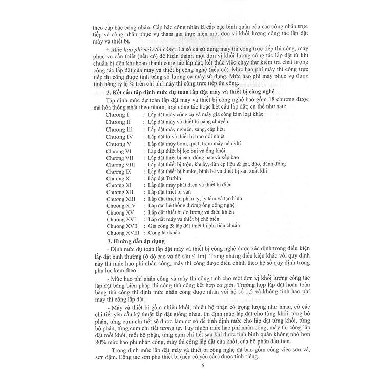 Định Mức Dự Toán Lắp Đặt Máy Và Thiết Bị Công Nghệ - Ảnh 5