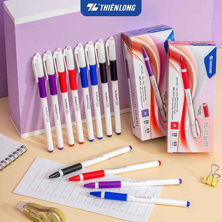 Bút Gel Thiên Long GEL-012 (20 cây) - Ảnh 3