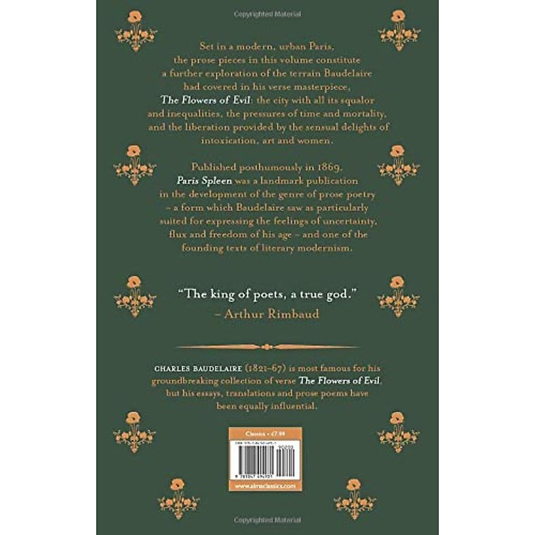 Tuyển Tập Thơ Tiếng Anh: Paris Spleen - Ảnh 2