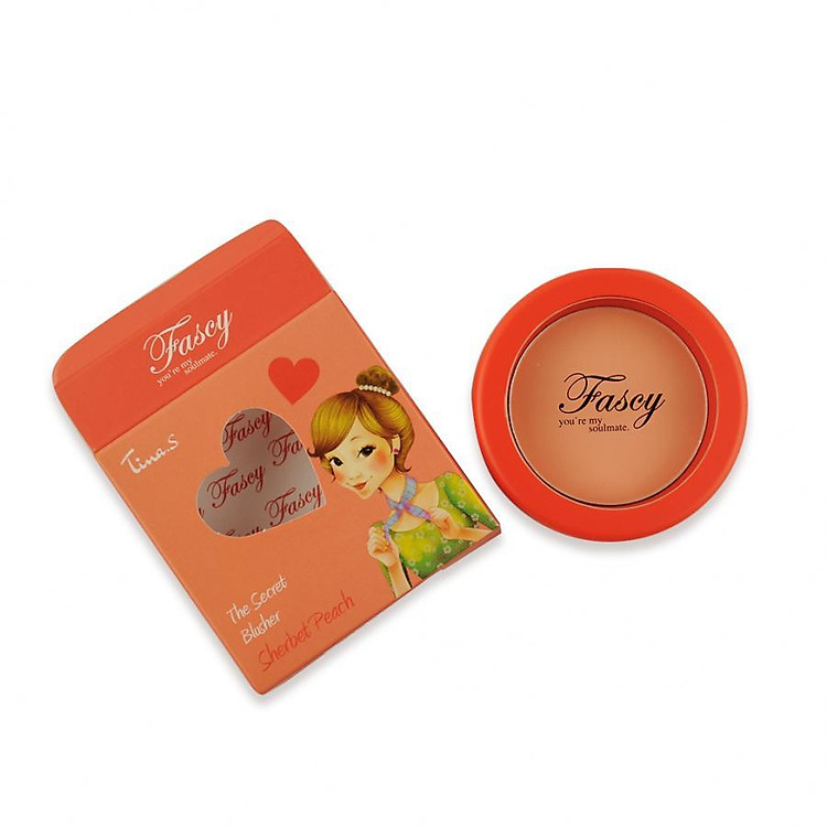 Phấn má hồng Fascy The Secret #03 Sherbet Peach