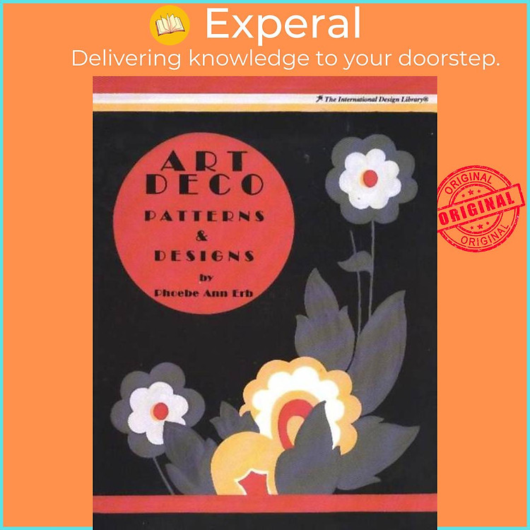 Sách - Art Deco Patterns & Designs by Phoebe Ann Erb (UK edition, paperback)