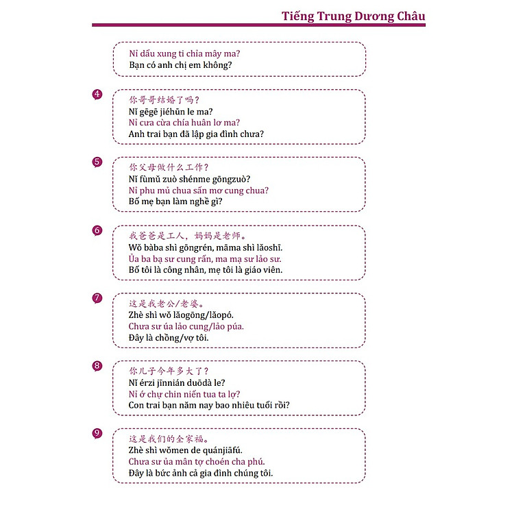 Tự Học 999 Câu Giao Tiếp Tiếng Trung Cấp Tốc - Ảnh 8