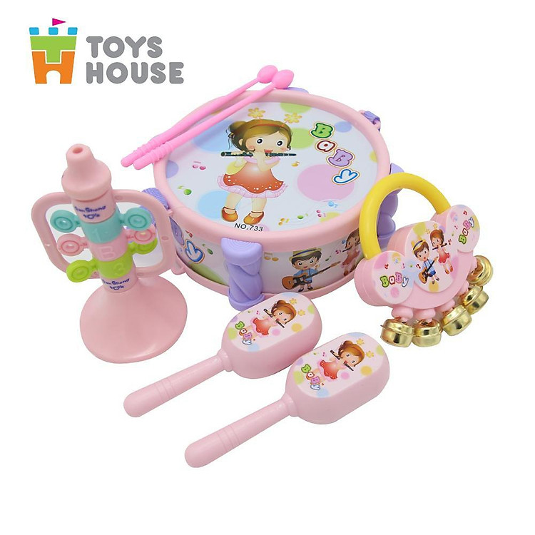Set đồ chơi Xúc xắc, lục lạc Toyshouse Chính hãng Tiết kiệm - Hình ảnh 2