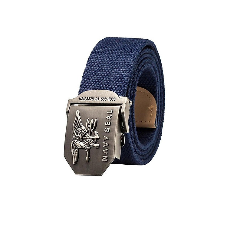 Thắt Lưng Vải Dù Nữ Mặt Khoá Hợp Kim Mặt Navyseal
