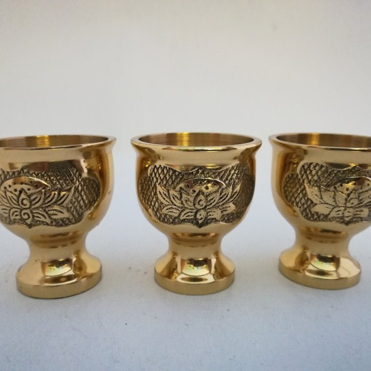 Combo 3 ly sen chân cao