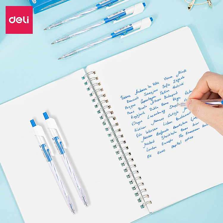 Bút Bi Deli EQ24 - Ngòi 0.7mm - Ảnh 2