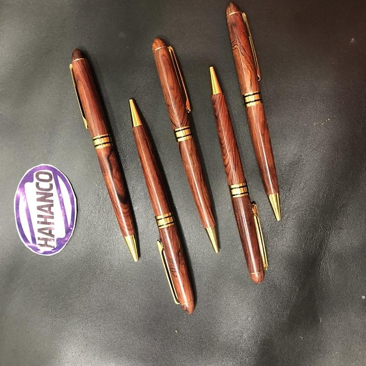 Bút ký gỗ Trắc nắp xoay (PEH995X)