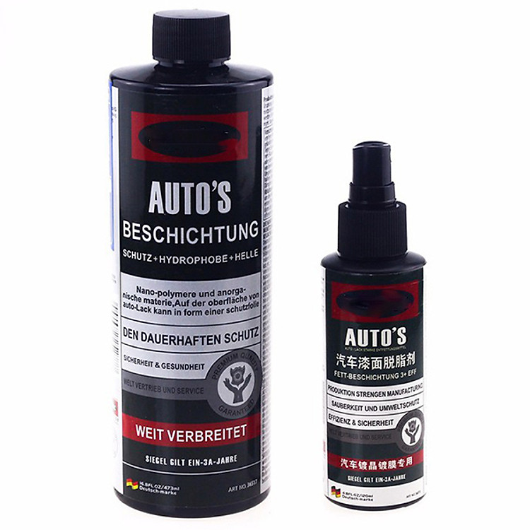 Nano phủ bóng toàn xe ô tô công nghệ Đức