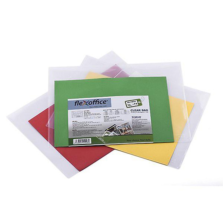 Bìa nút F4 Flexoffice FO - CBF01 (5 chiếc) - Ảnh 2