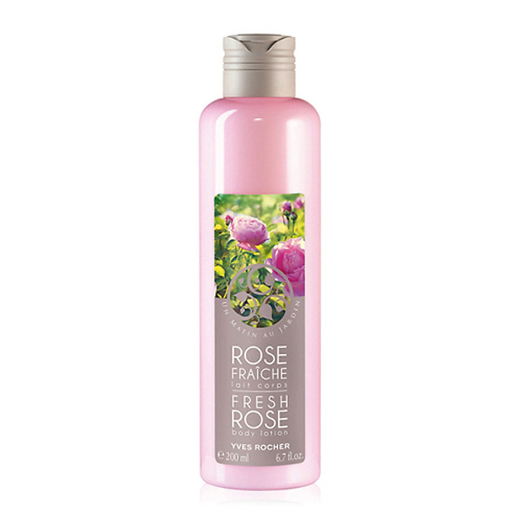Dưỡng thể Yves Rocher Lotion Fresh Rose 200ml