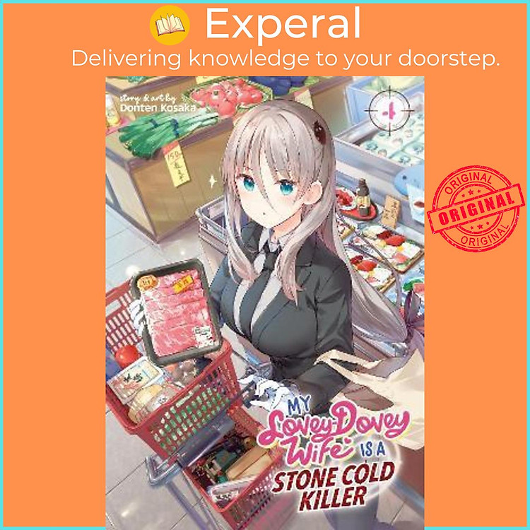 Sách - My Lovey-Dovey Wife is a Stone Cold Killer Vol. 4 by Donten Kosaka (US edition, paperback)