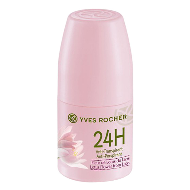 Lăn Khử Mùi Hương Hoa Sen Yves Rocher 24h Anti - Perspirant Lotus Flower From Laos (50ml)