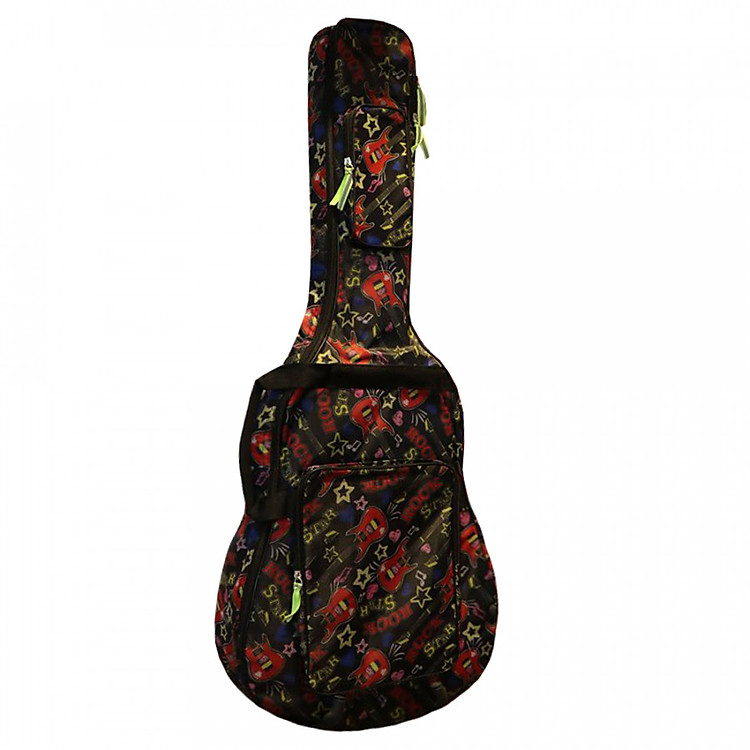 Bao Đàn Guitar 3 Lớp Custom - Black