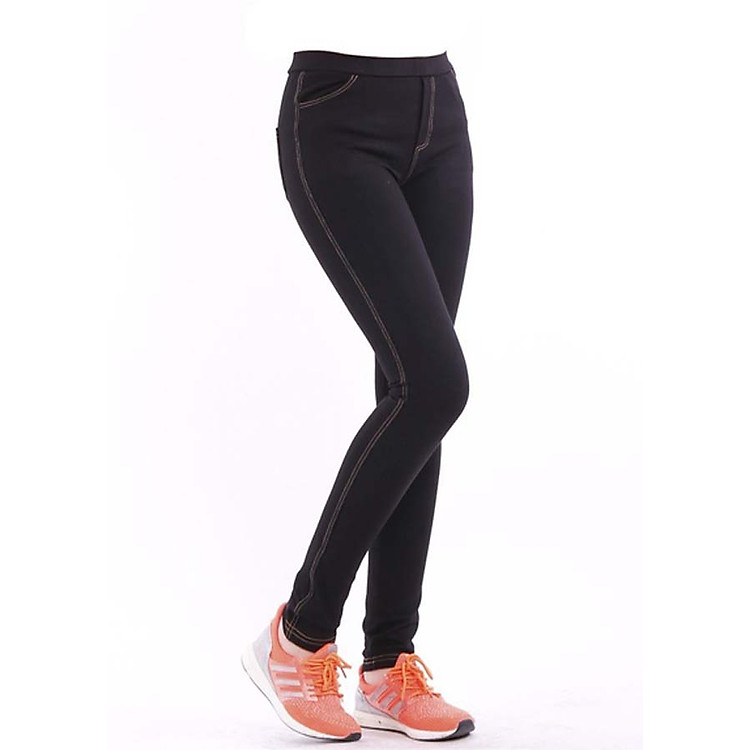 Quần legging giả jean dành cho bạn nữ (giao màu ngẫu nhiên)