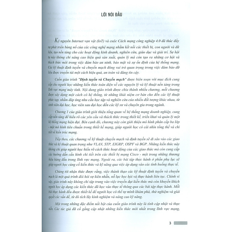 Giáo Trình Định Tuyến Và Chuyển Mạch - Ảnh 3
