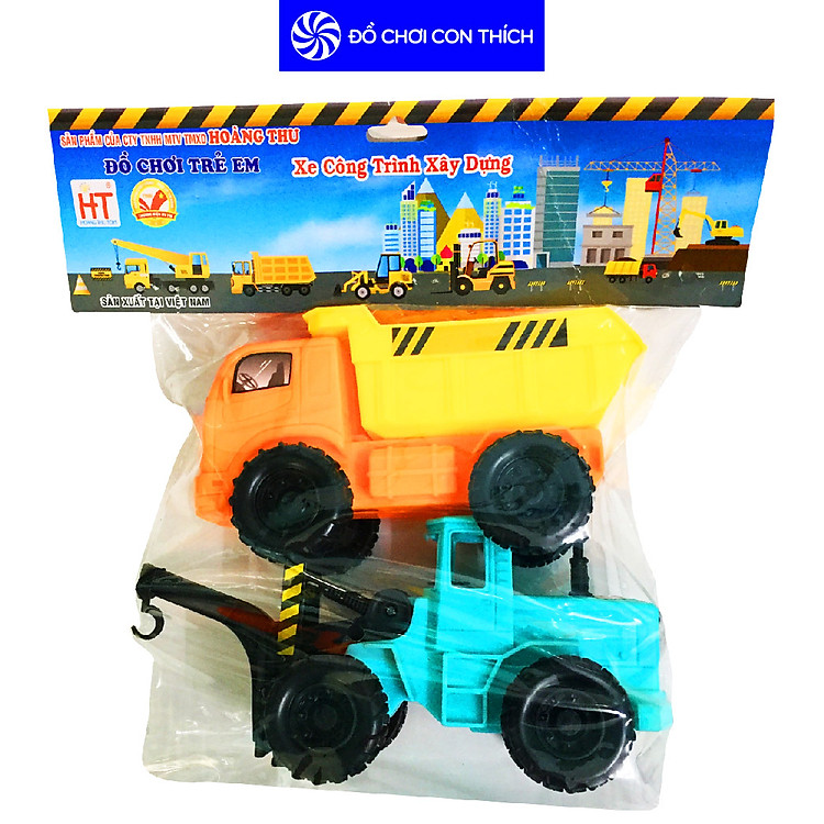 Đồ Chơi 2 Xe Công Trình Việt Nam Chính hãng Giá rẻ - Hình ảnh 5