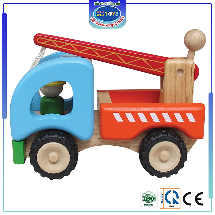 Đồ chơi gỗ Xe cần cẩu Winwintoys Chính hãng Giá rẻ