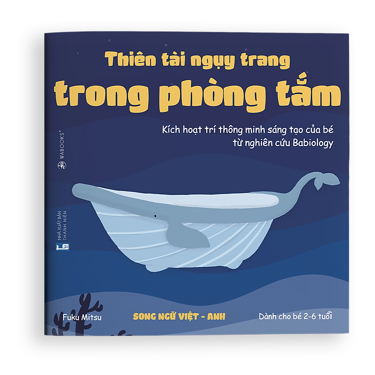 Sách Ehon Thiên Tài Ẩn Náu Trong Phòng Tắm