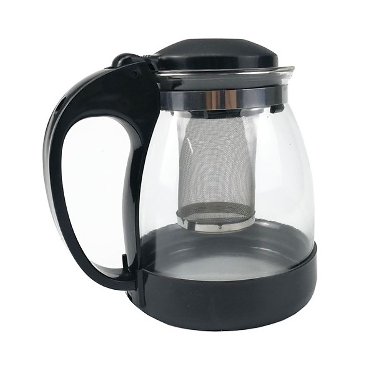 Bình pha trà trong suốt cách nhiệt có bầu lọc cặn tiện dụng GS0039