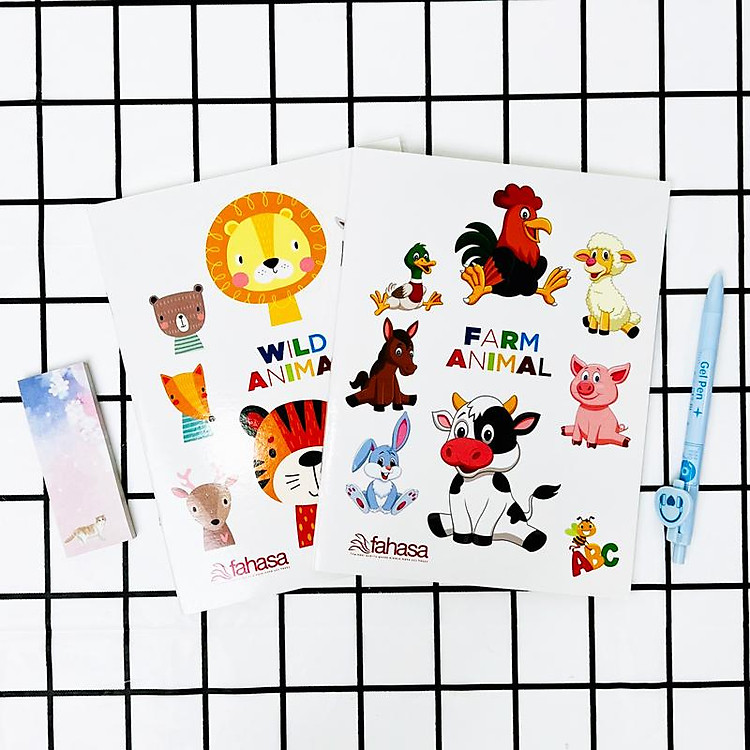 Tập Học Sinh Animal (5 ô ly, 96 trang, 100gsm) - Ảnh 3