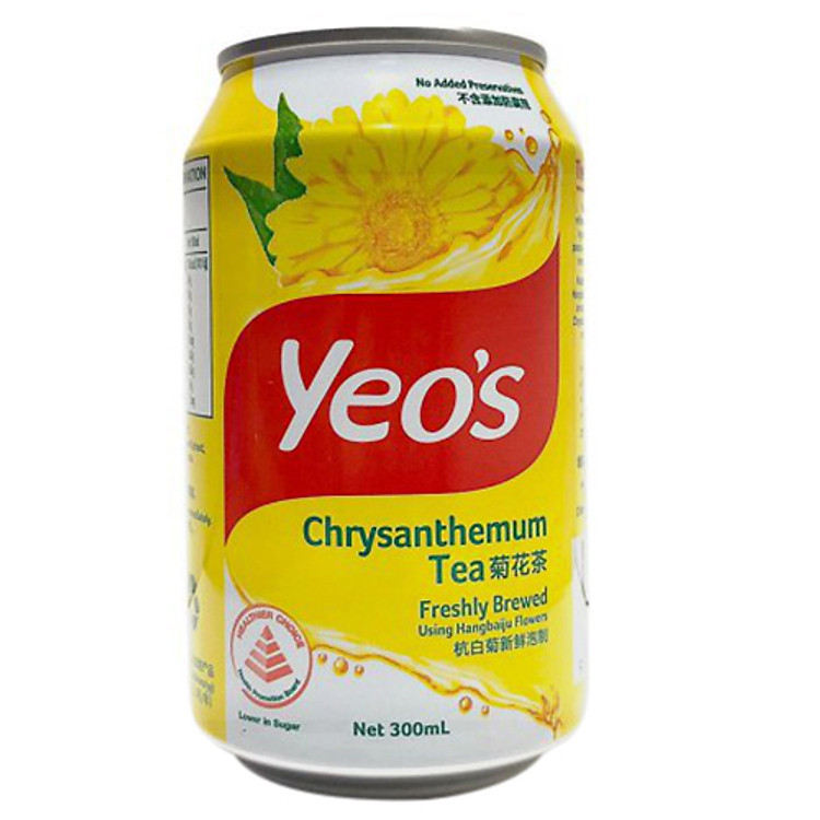Trà Hoa Cúc Yeo's (6 Lon x 300ml)