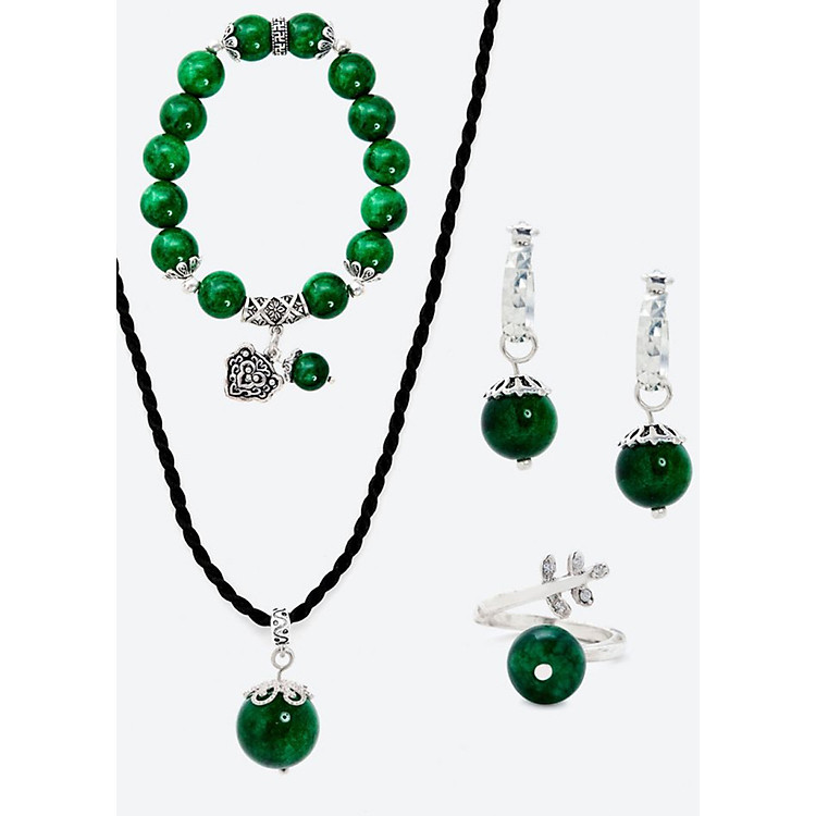 Bộ trang sức đá thiên nhiên nữ hoàng - Ngọc Quý Gemstones