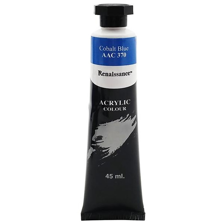 Tuýp Màu Acrylic 45 ml – Renaissance #370 (Cobalt Blue)