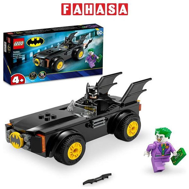 Đồ Chơi Lắp Ráp Siêu Xe Người Dơi Đối Đầu Joker - Batmobile Pursuit: Batman vs. The Joker - Lego Star Wars 76264 (54 Mảnh Ghép)