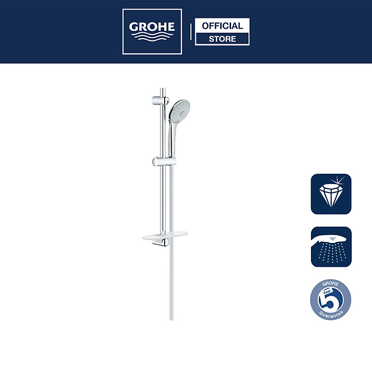 Bộ Tay Sen GROHE EUPHORIA 110 Massage 3 Chế Độ, Kèm Thanh Trượt - 27231001