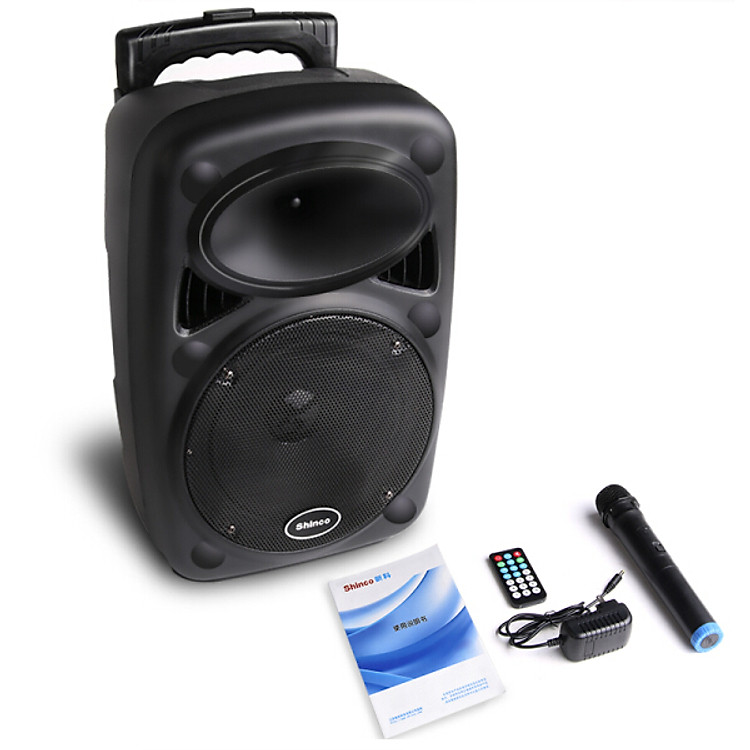 Loa Di Động Với Micro Không Dây Shinco X8