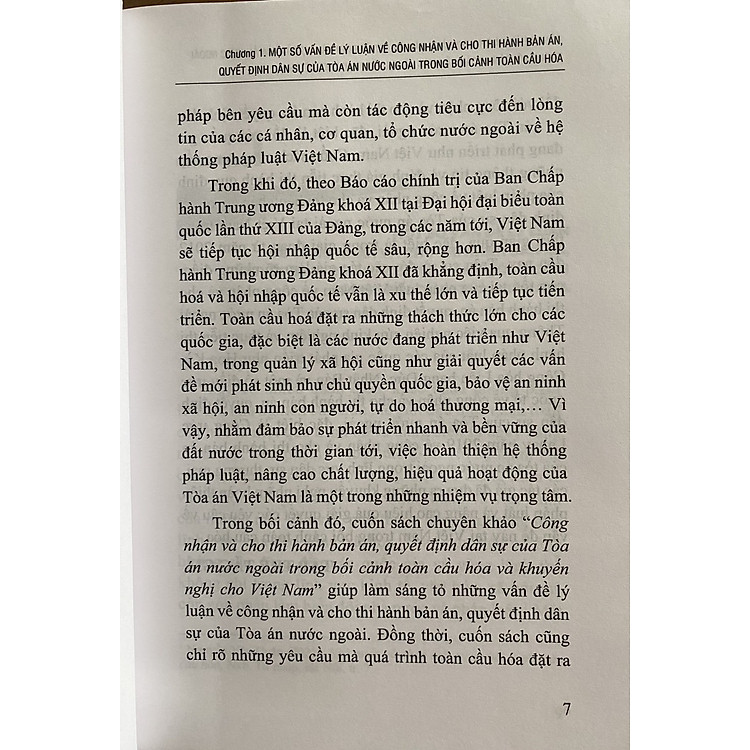 Công Nhận và Cho Thi Hành Bản Án, Quyết Định Dân Sự Của Tòa Án Nước Ngoài Trong Bối Cảnh Toàn Cầu Hóa và Khuyến Nghị Cho Việt Nam - Ảnh 4