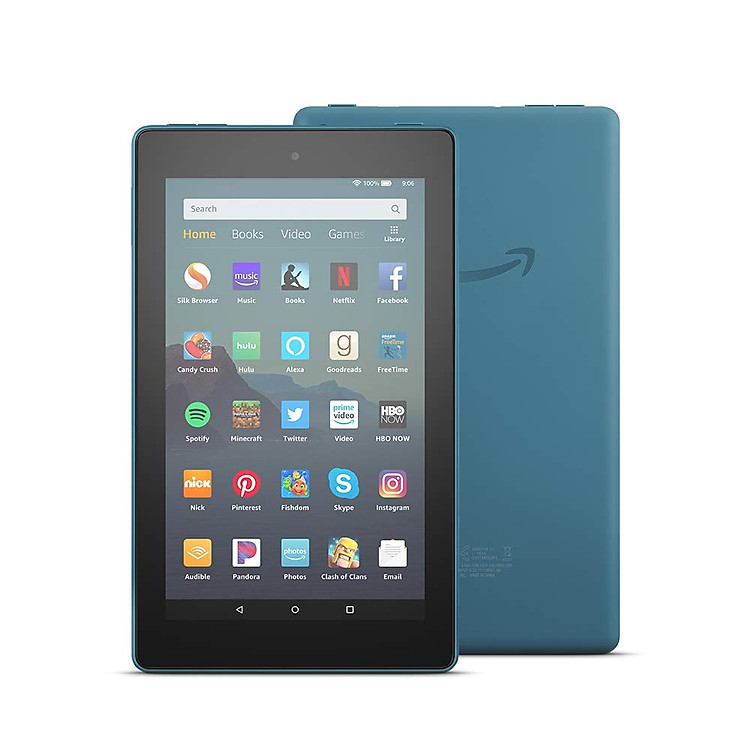 Máy Tính Bảng Kindle Fire 7 (9th) 16GB ( 2019) Blue- Hàng nhập Khẩu