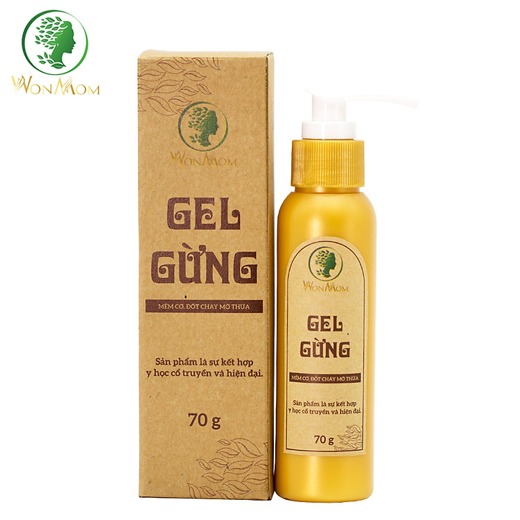 Mua tại Tiki: Gel gừng thảo dược massage tan mỡ Wonmom Chính hãng, giá tốt