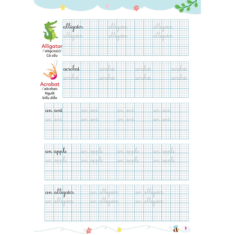 Luyện Viết Chữ Đẹp Tiếng Anh My Phonics Grade 1 - Ảnh 6
