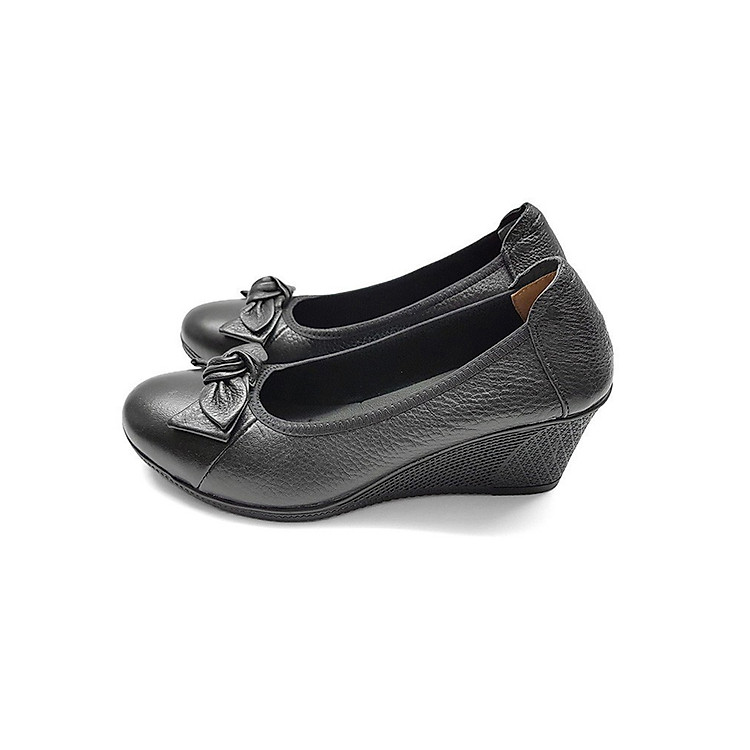 Giày búp bê đế xuồng da thật DS05