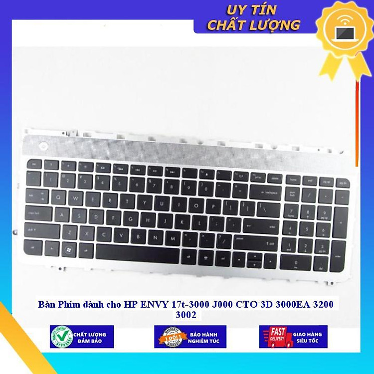 Bàn Phím dùng cho HP ENVY 17t-3000 J000 CTO 3D 3000EA 3200 3002 - Hàng Nhập Khẩu New Seal