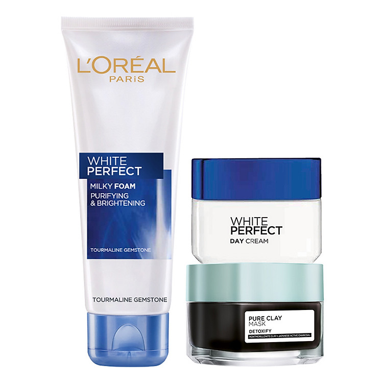 Bộ Thanh Lọc, Dưỡng Trắng Đều Màu Da L'oreal