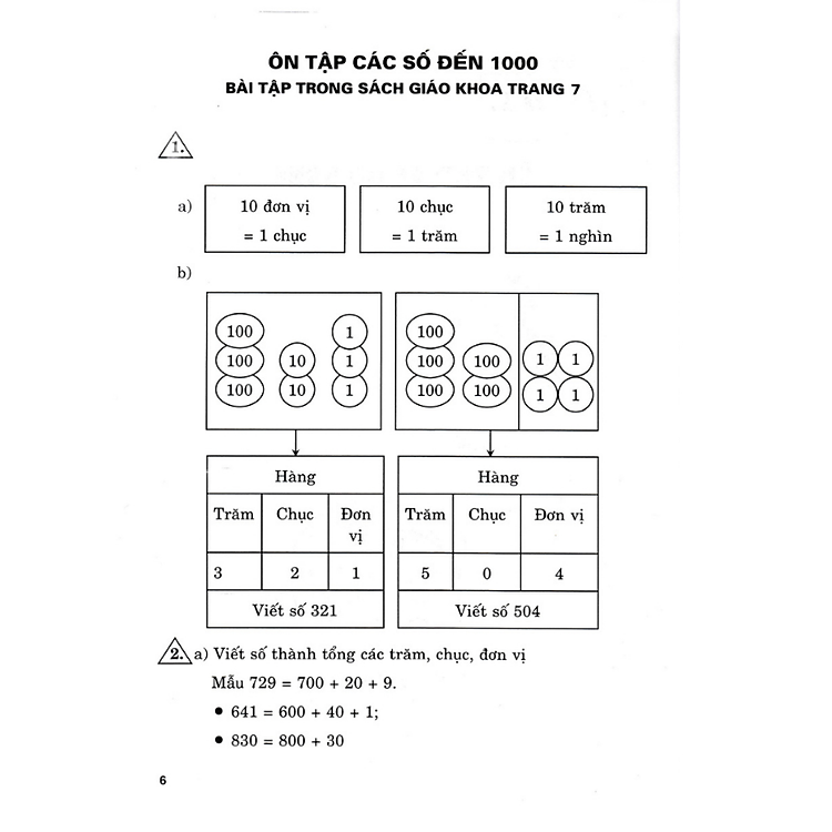 Hướng Dẫn Giải Bài Tập Toán 3 - Tập 1 (Bám Sát SGK Chân Trời Sáng Tạo) - Ảnh 2