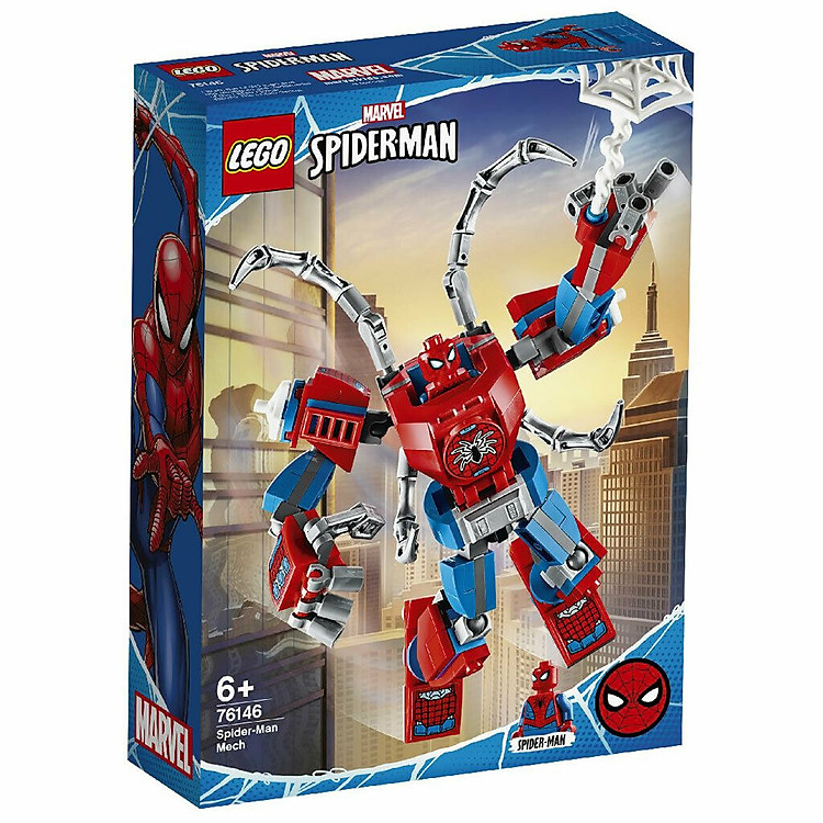 Bộ lắp ráp Chiến Giáp Người Nhện - LEGO Marvel 76146 (152 Chi Tiết)
