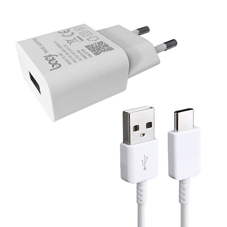 Combo Củ Cạc BAGI CE-C52 Và Dây Sạc Nhanh Type-C 1.2m - Chính Hãng