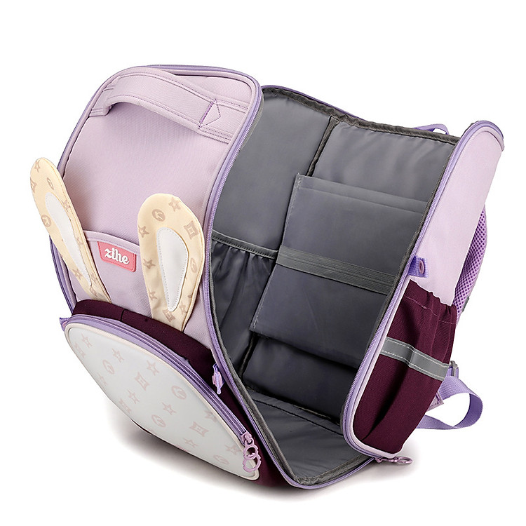 Balo chống gù dáng hộp cho bé gái HS9058 - Vàng - Ảnh 7