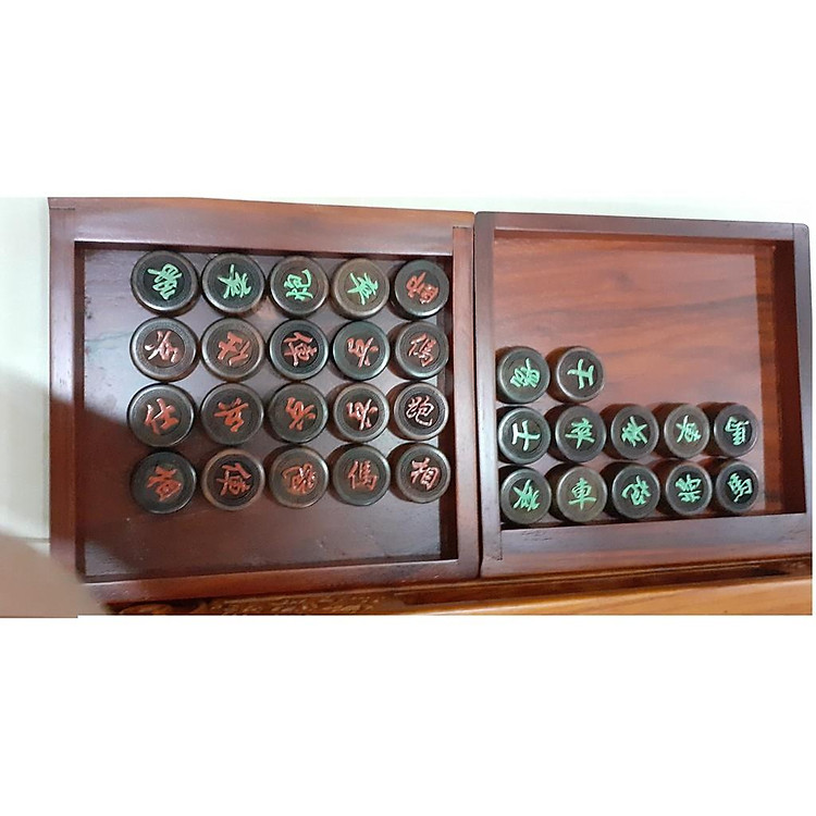 Quân Cờ Tướng Gỗ Trắc Chính Hãng Chính hãng Giá tốt - Hình ảnh 5