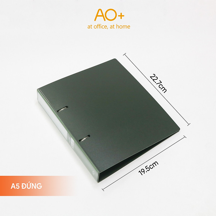 Bìa còng A5 Switch OFF AO+ (3.5cm) - Xanh rêu - Ảnh 3