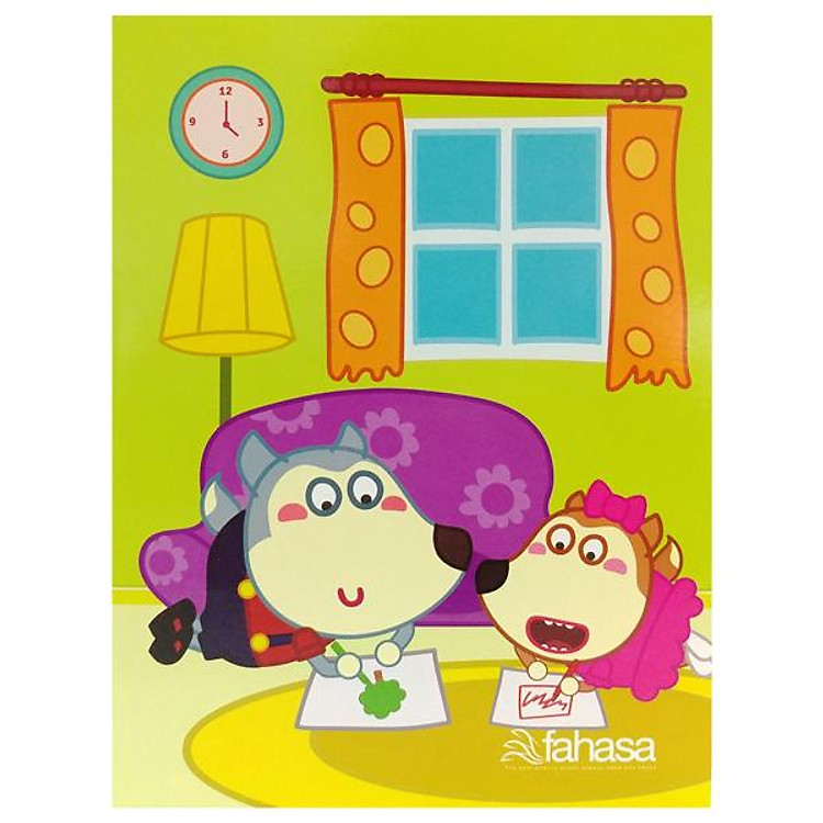 Tập Học Sinh Wolfoo 4 Ô Ly 96 Trang 70gsm - Ảnh 2