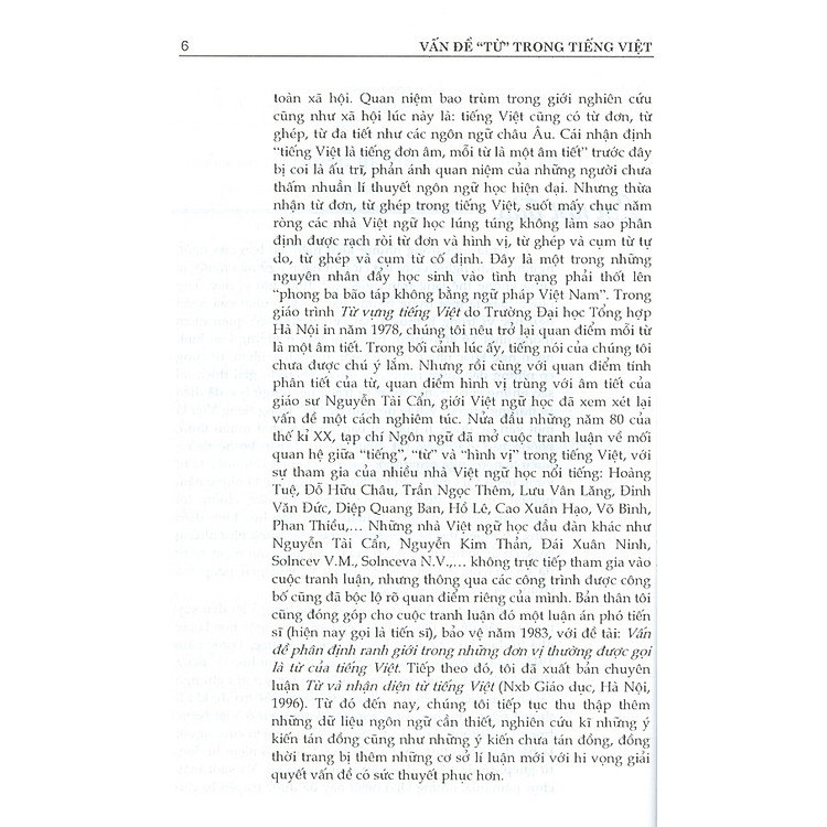 Vấn Đề "Từ" Trong Tiếng Việt - Ảnh 5
