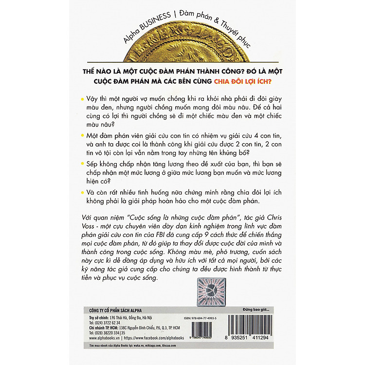 Đừng Bao Giờ Chia Đôi Lợi Ích Trong Mọi Cuộc Đàm Phán - Never Split The Difference - Ảnh 2