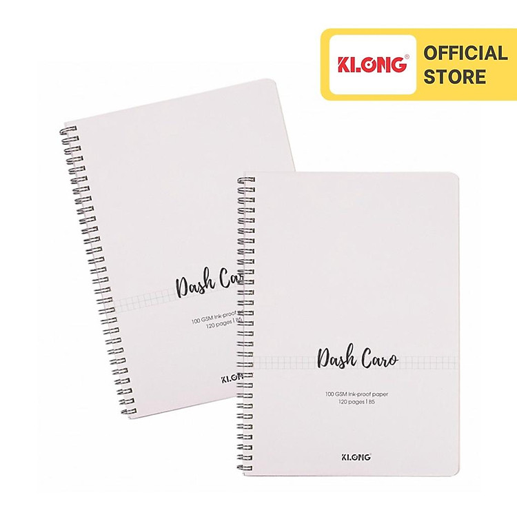 Sổ Caro KLONG B5 (120 trang)